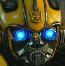 bumblebee is a quiet and yellow transformer bot