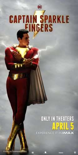 shazam movie poster