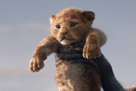 live action lion king with baby simba