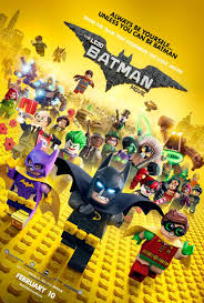 Poster for The LEGO Batman Movie: Batman leads a crowd of LEGO characters