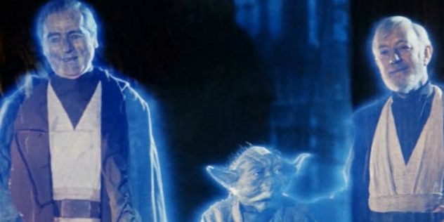 star wars force ghosts anakin yoda obi-wan