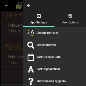 RunPee:NX Search for movies