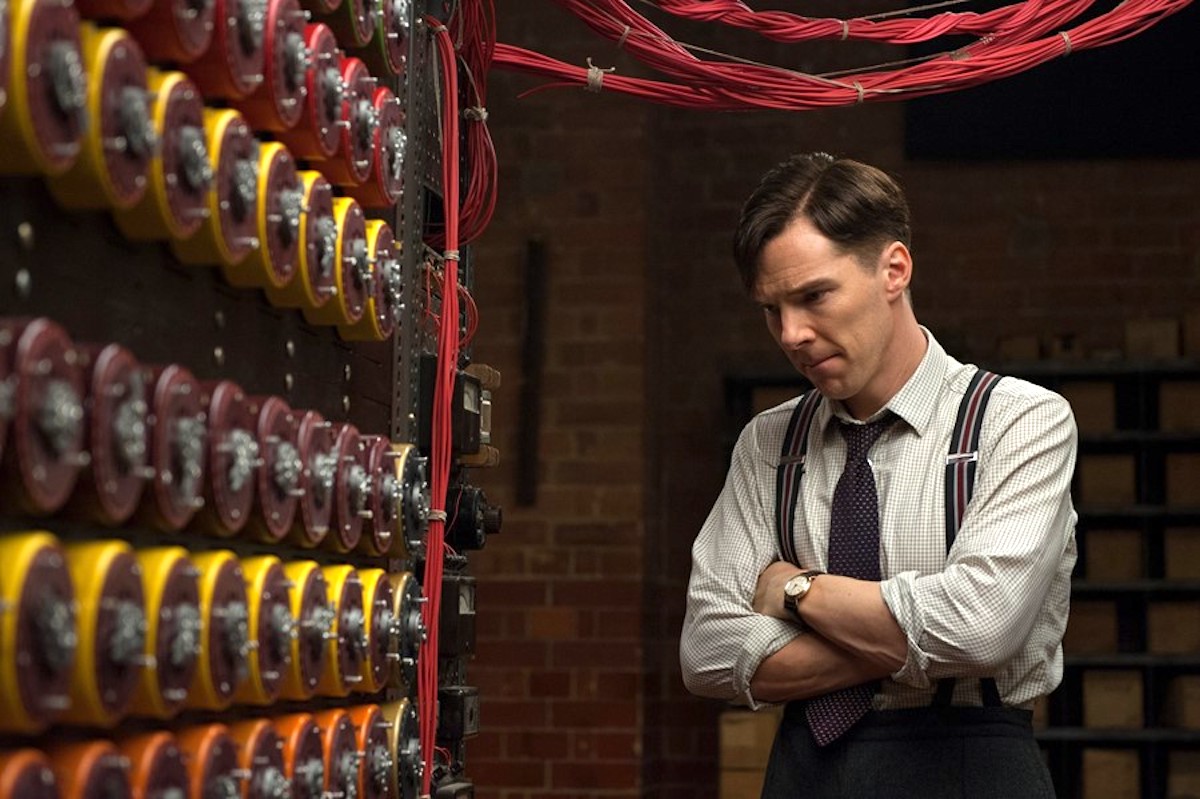 Benedict Cumberbatch as Alan Turing in The Imitation Game