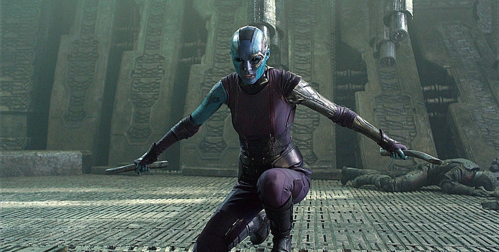 Karen Gillan in Guardians of the Galaxy (2014)