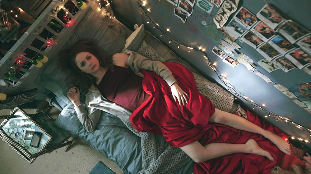 Karen Gillan in The Party's Just Beginning (2018)