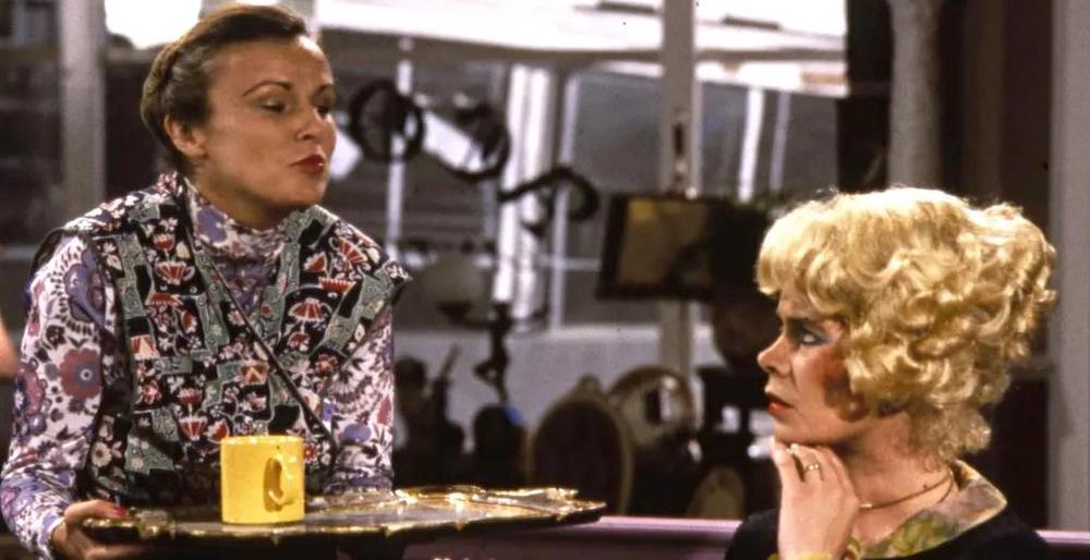 Julie Walters with Celia Imrie in Acorn Antiques (1987)