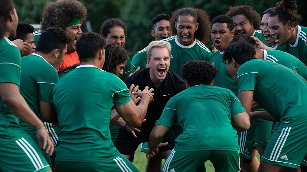 Taika Waititi's Next Goal Wins, the American Samoa soccer team on the pitch