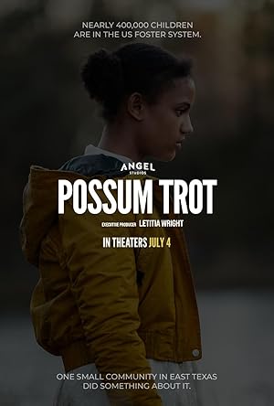 Poster for Sound of Hope: The Story of Possum Trot: a young girl in a yellow coat, seen in profile